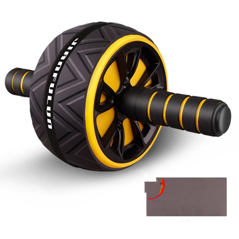 Silent Abdominal Wheel with Kneeling Pad – Home Core & Fitness Training for Men & Women