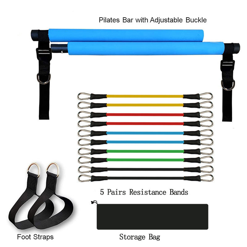 Elastic Puller Set – Fitness & Full-Body Resistance Trainer