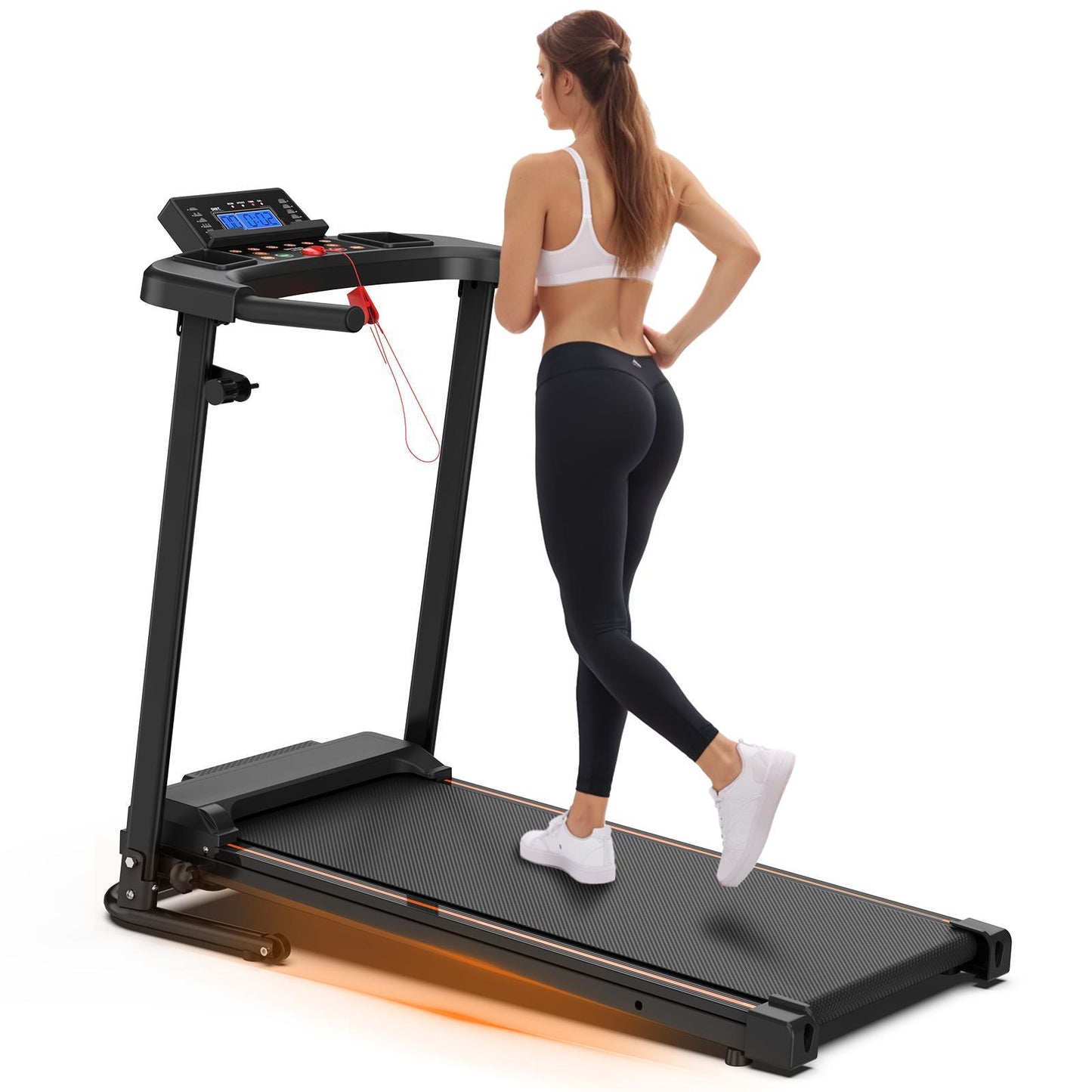 Home Use Foldable Portable 2.5HP Fitness Treadmill – APP Controlled