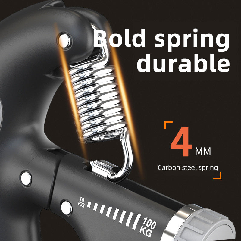 Smart Counting Grip – Adjustable 10-100KG Hand Strength Trainer