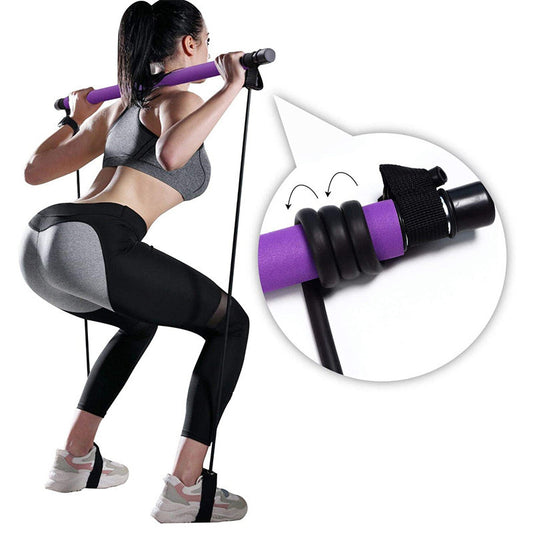 Elastic Puller Set – Fitness & Full-Body Resistance Trainer