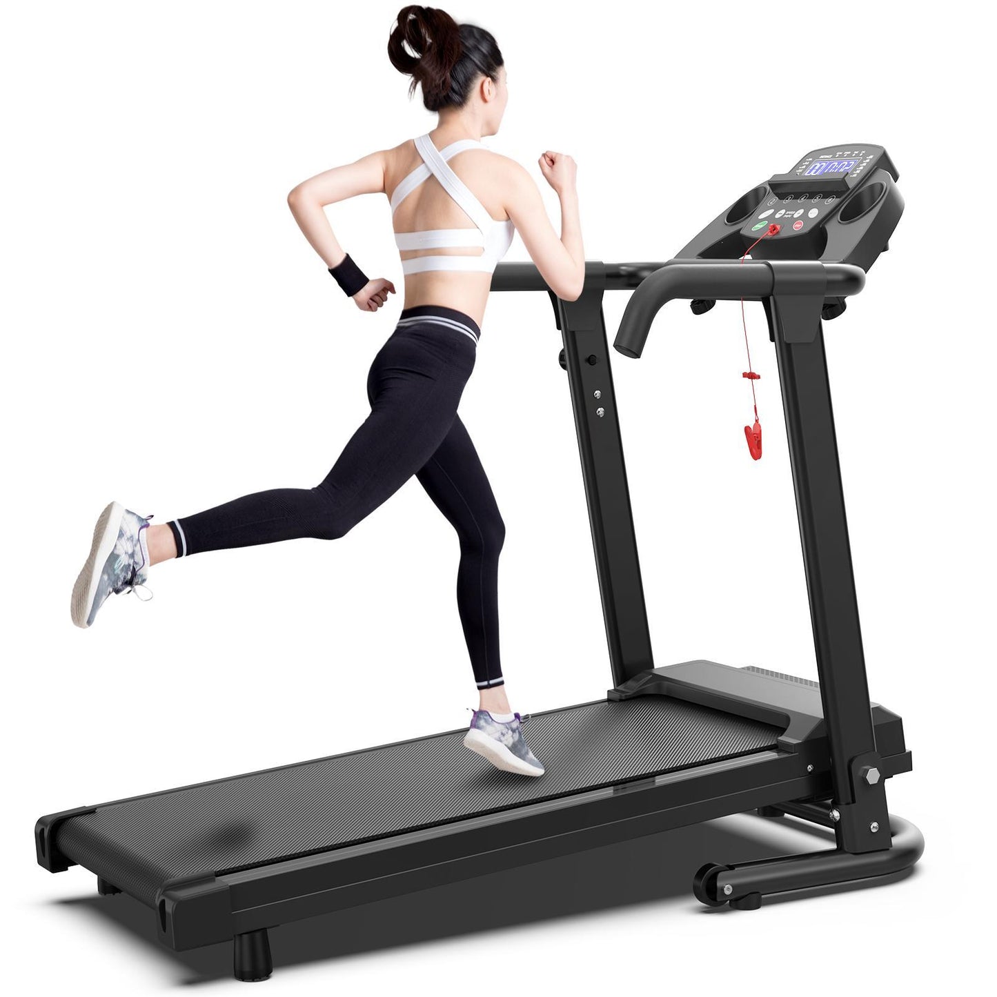 Home Use Foldable Portable 2.5HP Fitness Treadmill – APP Controlled