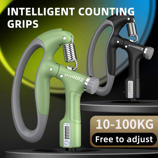 Smart Counting Grip – Adjustable 10-100KG Hand Strength Trainer