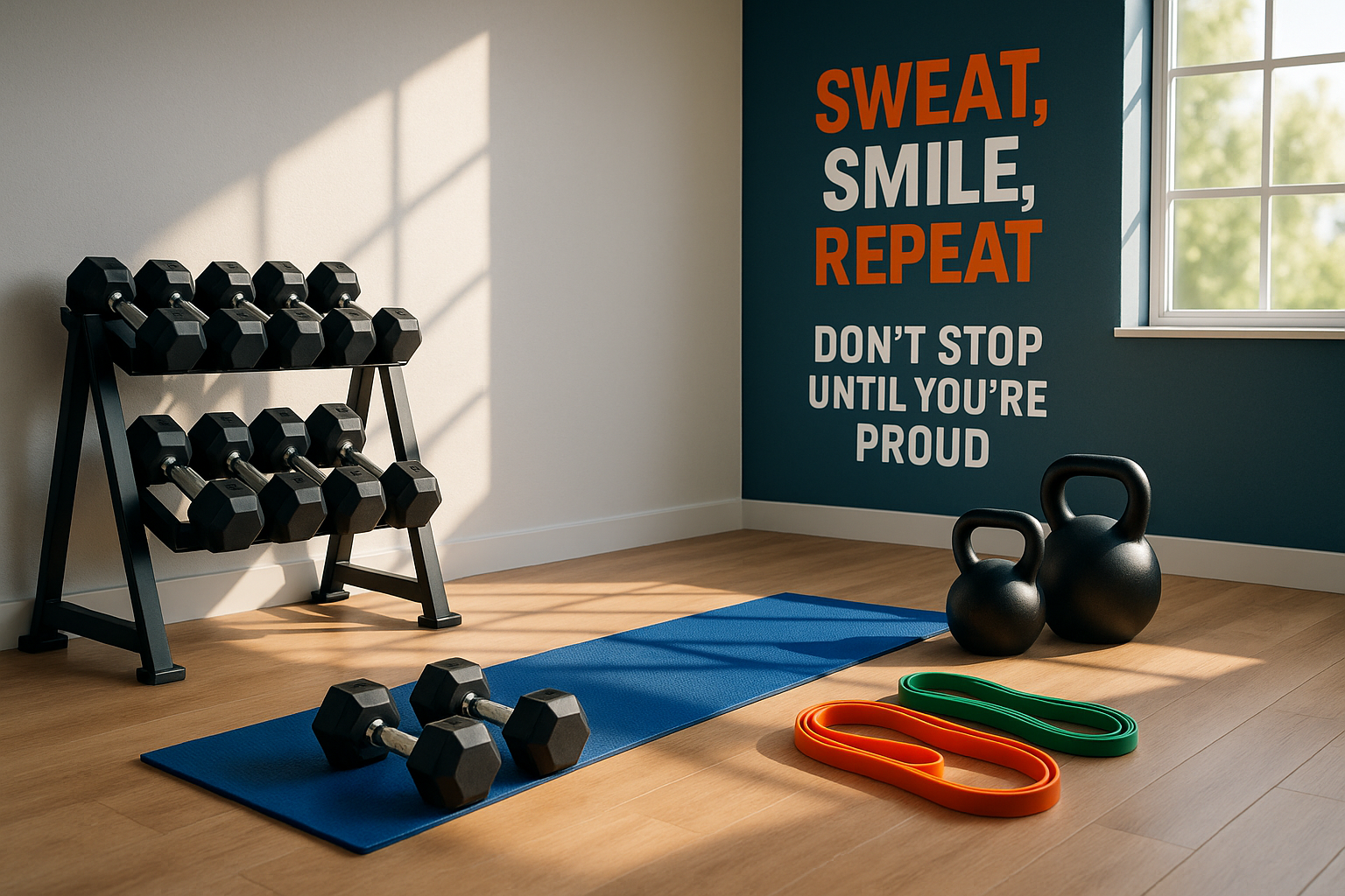 fitness home gym workout contact